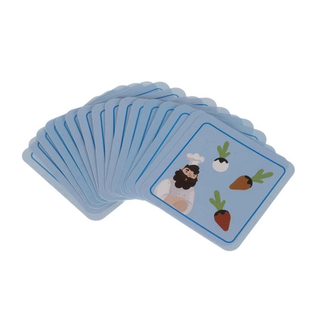 Gra Memory Farma Pamięciowa Montessori Układanka dla Dzieci Pamięć Foremki KRUZZEL