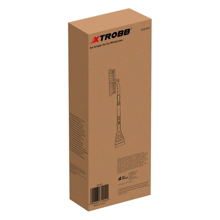 Teleskopowa skrobaczka typu PREMIUM do szyb i szczotka do odśnieżania – idealna na zimowe warunki!