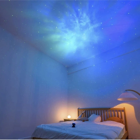 Projektor Gwiazd Nieba Astronauta Lampka Nocna LED Pilot Kosmos IZOXIS