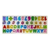 Układanka Drewniana Sorter Klocki Alfabet i Cyfry KRUZZEL