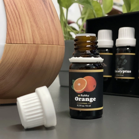 Olejki Zapachowe do Dyfuzora Patyczków Kominka Nawilżacza Zestaw 6 x 10 ml RUHHY