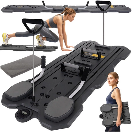 Deska do Pilatesu Ćwiczenia Jogi Wielofunkcyjna z Licznikiem Trening Domowy Trizand 26343