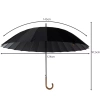 Parasol Rządowy Elegancki 24 Druty Duży XXL 145cm MALATEC