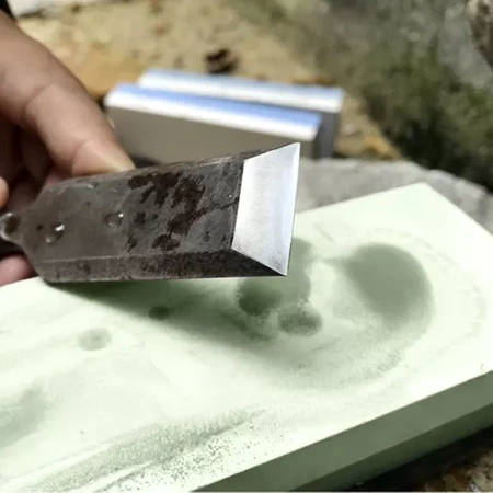 Kamienie do Ostrzenia Ostrzałka Noży Osełka Zestaw Kamień Wodny Gradacje RUHHY