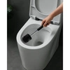 Szczotka do WC Toaletowa do Łazienki Toalety Czarna Klozetowa Stojak Zestaw RUHHY 25725
