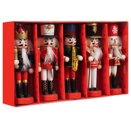 Dziadek do Orzechów Drewniana Zawieszka na Choinkę RUHHY