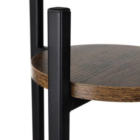 Kwietnik Stojący Stojak na Kwiaty Kwiatki Rośliny Loft Metalowy 3 Poziomy RUHHY