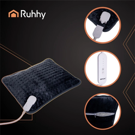 Poduszka Elektryczna Rozgrzewająca Termofor na Plecy Kark Podgrzewana 40x30 Ruhhy 26220
