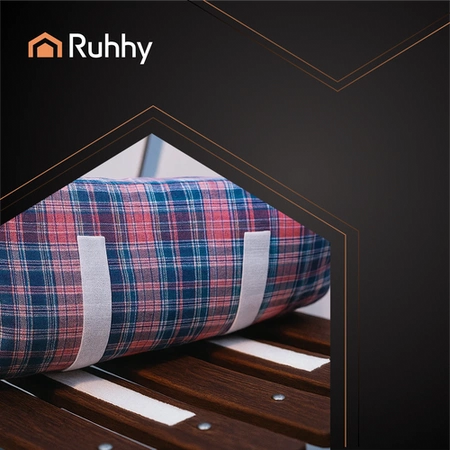 Taśma Rzep Samoprzylepna z Klejem 25 mm Biały 5 mb Zestaw Haczyk Pętelka Ruhhy 25999