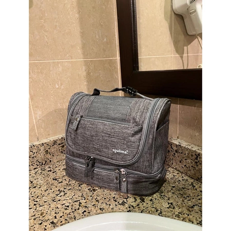 Kosmetyczka Kuferek Organizer Podróżna Damska na Kosmetyki Męska Pojemna SOULIMA