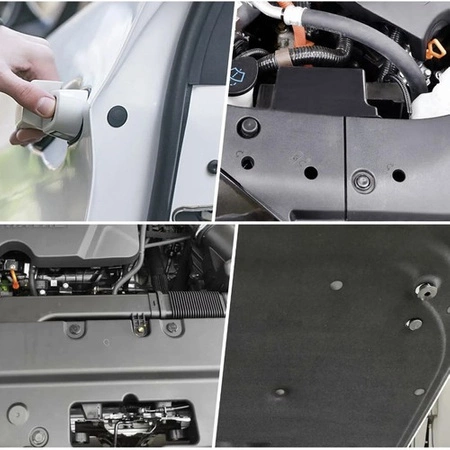 Zestaw Spinek Samochodowych Spinki do Auta Tapicerki Ściągacz Wyjmaki 626el XTROBB