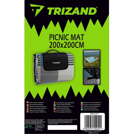 Koc Mata Plażowa Piknikowa z Izolacją XXL 200x200 TRIZAND