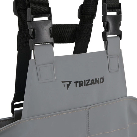 Wodery Wędkarskie Spodniobuty na Ryby Gumowe Spodnie Grube Długie Szelki 46 Trizand 25895