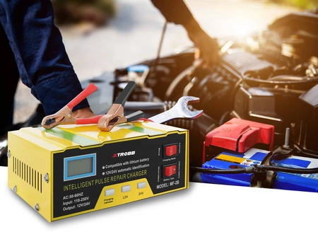 Prostownik Samochodowy do Akumulatorów 12V 24V 10A XTROBB