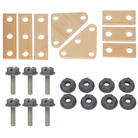 Warsztat dla Dzieci Zestaw Majsterkowicza Drewniany Narzędzia z Narzędziami KRUZZEL