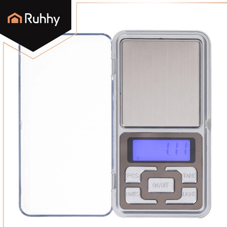 Waga Kieszonkowa Jubilerska Ruhhy 200g 0,01g LCD Podświetlenie Precyzyjna 26092