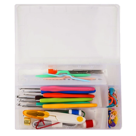 Zestaw do Szydełkowania Szydełka Włóczka Akcesoria 113el do Nauki XXL Torba MAALEO 25885