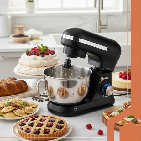 Robot Planetarny Kuchenny RUHHY Misa 4,5L Wielofunkcyjny Mikser do Ciasta