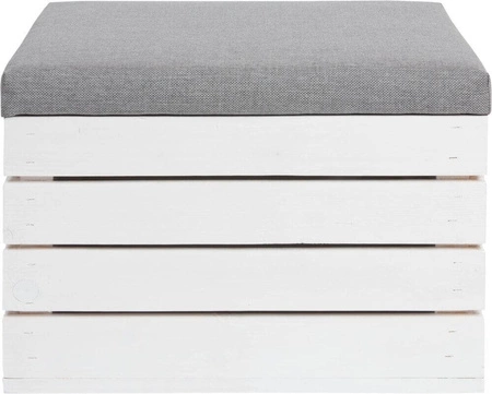 Pufa Drewniana Skrzynia na Zabawki Pojemnik Kufer