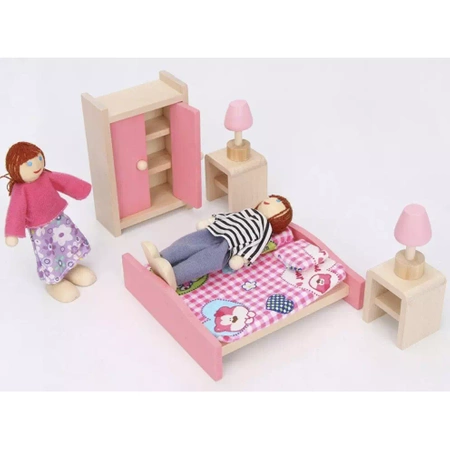 Zestaw Lalek do Domku Mała Lalka Laleczki Lalki x7 KRUZZEL