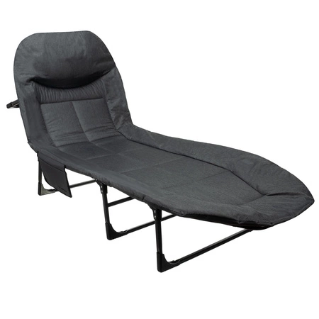 Łóżko Turystyczne Składane Polowe Leżak Kanadyjka Leżanka Stabilne 150kg UV TRIZAND