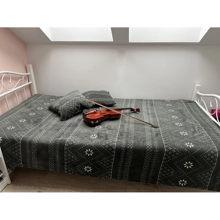 Koc Narzuta + Poszewki Zestaw Świąteczny 160x200 Komplet na Prezent Święta RUHHY