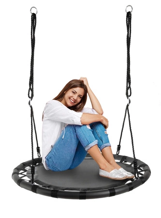 Bocianie Gniazdo Huśtawka Ogrodowa 150kg 100cm XL ISO TRADE