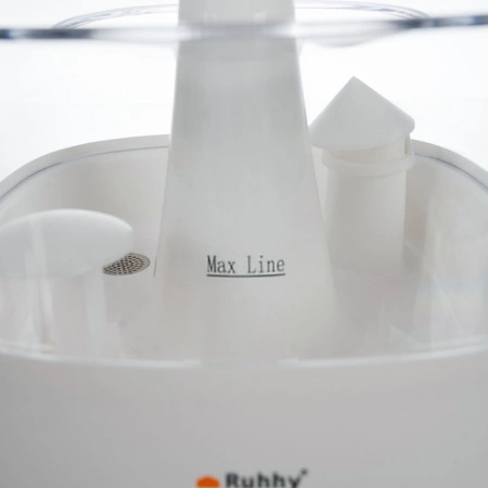 Nawilżacz Powietrza Dyfuzor Lampka LED Nocna Grzybek Efekt Padający Deszcz RUHHY