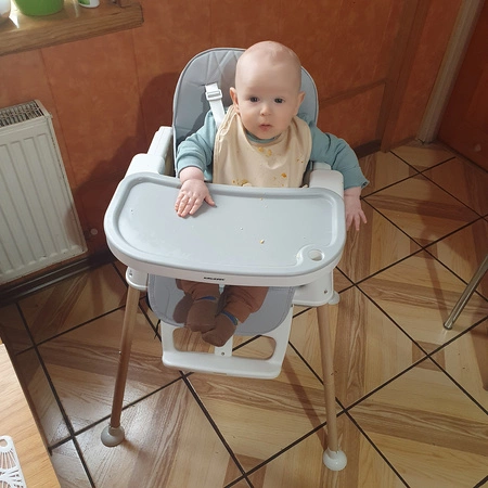 Krzesełko do Karmienia dla Dzieci Taca Fotelik 6w1 KRUZZEL