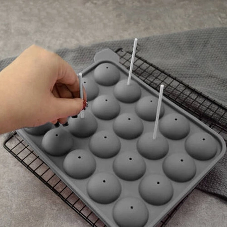 Forma do Ciasteczek Silikonowa Pops Cake Patyczki RUHHY
