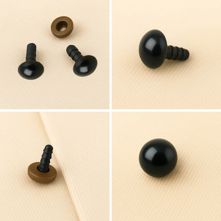 Oczy do Maskotek i Noski Pluszaków Misiów Bezpieczne Zestaw 560 el + Etui MAALEO 25761