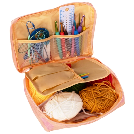 Zestaw do Szydełkowania Szydełka 0,6-6,0 Akcesoria w Etui 58el do Nauki XXL Maaleo 25692