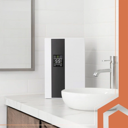 Osuszacz Powietrza Pochłaniacz Wilgoci Oczyszczacz UV Mocny 24h Pilot Ruhhy 26627