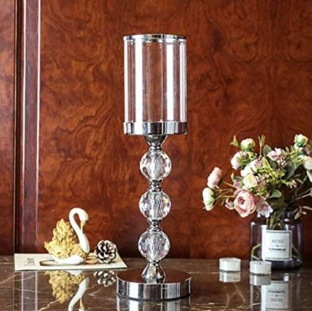 Świecznik Szklany Lampion Glamour Zestaw 1-2-3 szt RUHHY