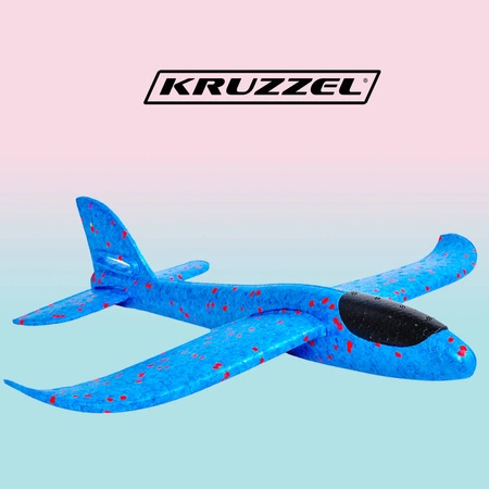 Samolot Styropianowy Szybowiec Rzutka Styropian XL KRUZZEL