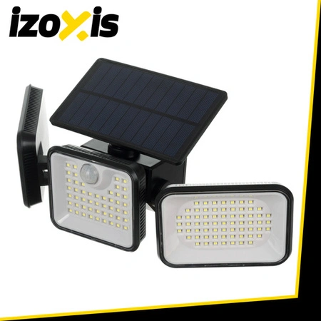 Lampa solarna Ogrodowa 180 LED IZOXIS Czujnik Ruchu Zmierzchu Uliczna IP65 26875