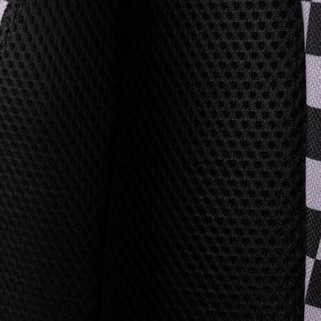 Plecak Szkolny Sportowy Młodzieżowy + Worek Pojemny 22l Czarny w Kratkę KRUZZEL