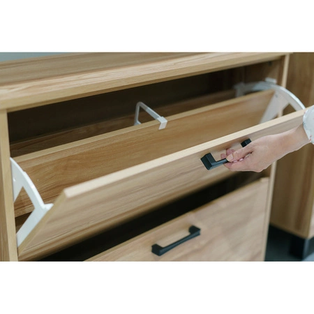 Uchwyt Meblowy Czarny Mat 96 mm Reling do Szafki Mebli Matowy 10 szt x10 RUHHY