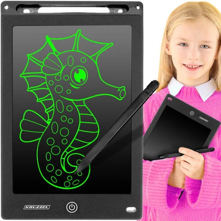 Znikopis Tablet Graficzny do Rysowania Tablica Rysik dla Dzieci Duży XL 10" KRUZZEL