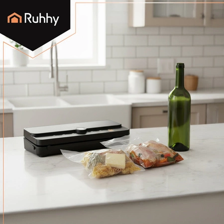 Zgrzewarka Próżniowa do Żywności Ruhhy Pakowarka do Jedzenia Akcesoria