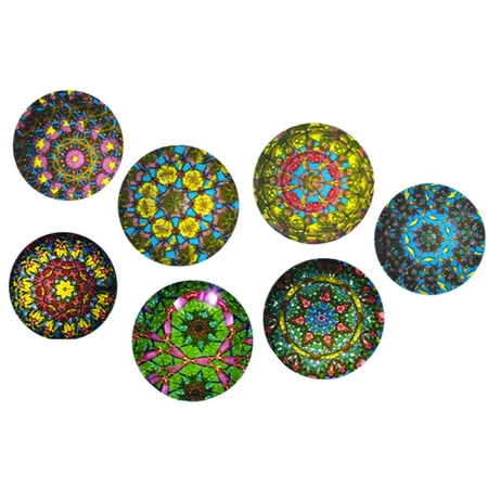 Kalejdoskop dla Dzieci Zabawka Luneta Edukacyjna Kolorowa Obracany Kolorowy KRUZZEL