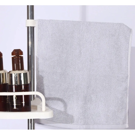 Półka Łazienkowa Narożna Teleskopowa Prysznic Regulowana Wysokość 230-300cm RUHHY