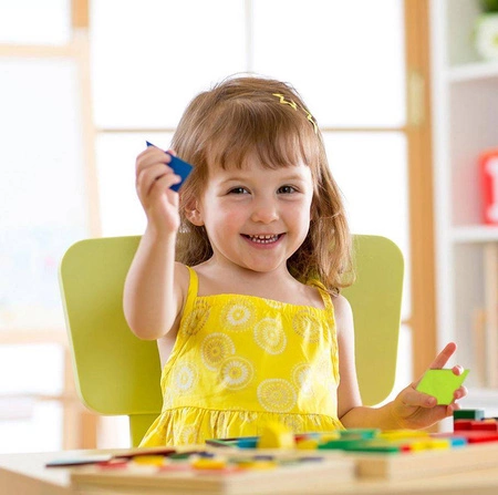 Drewniane Puzzle Układanka Gra Logiczna Mozaika XL KRUZZEL