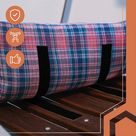 Taśma Rzep Samoprzylepna z Klejem 25 mm Czarny 5 mb Zestaw Haczyk Pętelka Ruhhy 24237