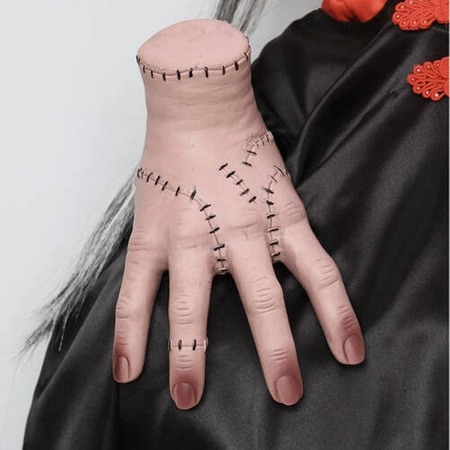 Sztuczna Ręka Odcięta Dłoń Gadżet na Halloween Straszna Gumowa Ozdobna Hand MALATEC