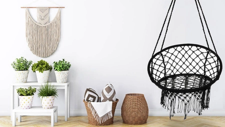 Bocianie Gniazdo Huśtawka Ogrodowa Wiszący Fotel ISO TRADE