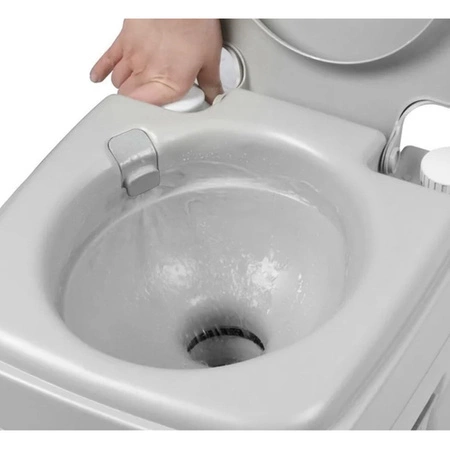 Toaleta Przenośna Turystyczna Mobilne WC Kempingowa na Działkę 20L Modułowa TRIZAND