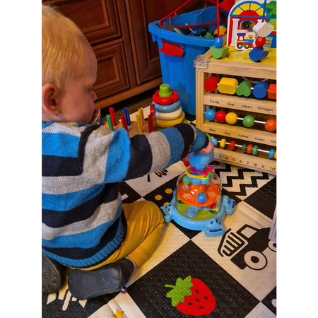 Bączek Karuzela z Piłeczkami Kuleczek z Kuleczkami Interaktywny Zabawka Gra KRUZZEL