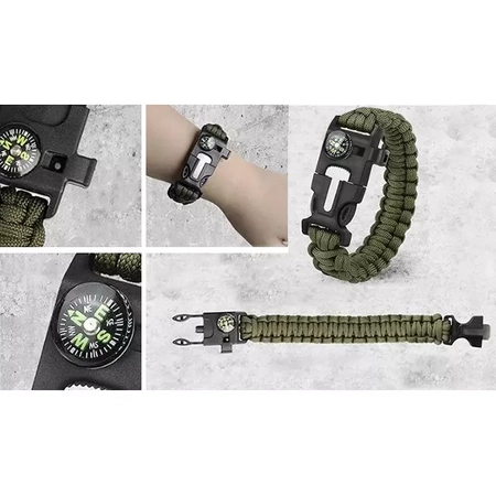 Wojskowy Survivalowy Zestaw Przeżycia Survival 32w1 TRIZAND