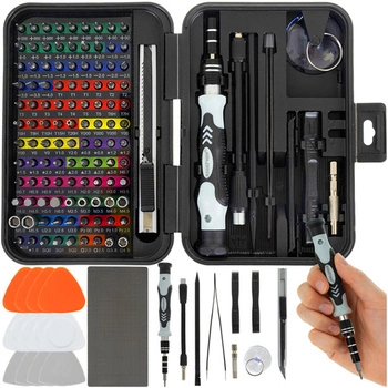 Zestaw Śrubokrętów Precyzyjnych Śrubokręty Precyzyjne Wkrętaki Torx 133w1 Bigstren 25804